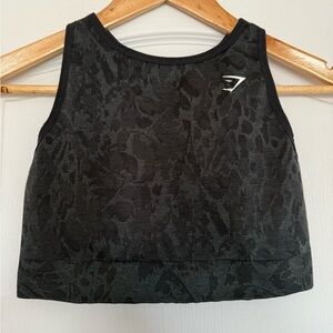 Gymshark Dark Gray Activewear Top